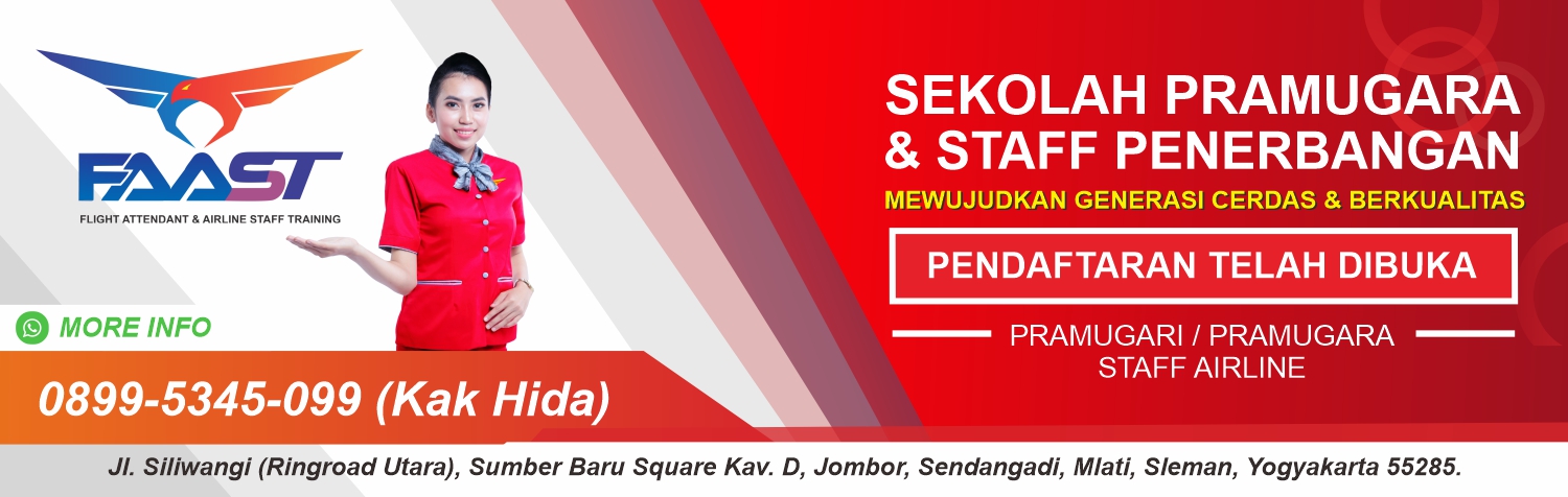 Sekolah Pramugara Terbaik dengan Jaminan Kerja